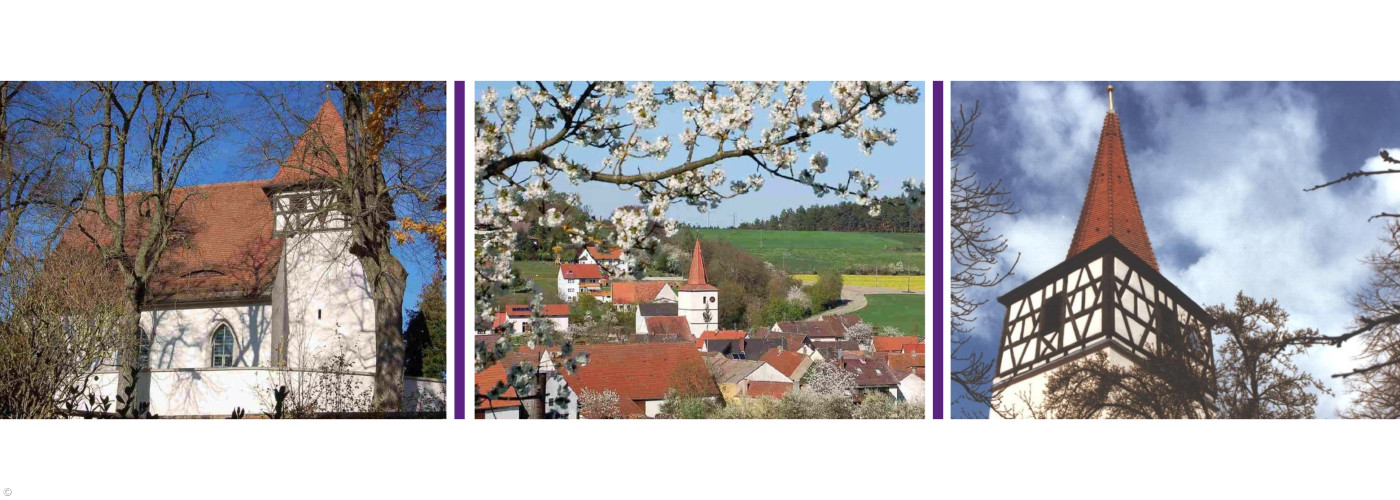 Kirchen der Pfarrei Kleinweisach