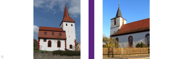 Kirchen Markt Taschendorf und Gleißenberg