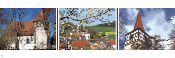 Kirchen der Pfarrei Kleinweisach