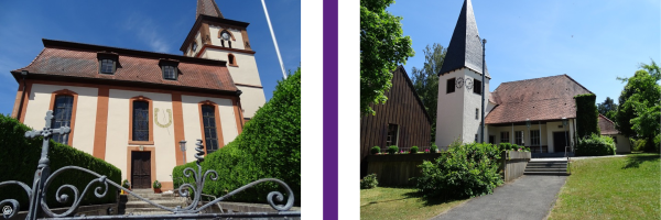 Kirchen von Schornweisach und Vestenbergsgreuth