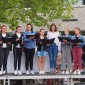 Der Gottesdienst: Begleitet vom Girls Choir aus Markt Einersheim
