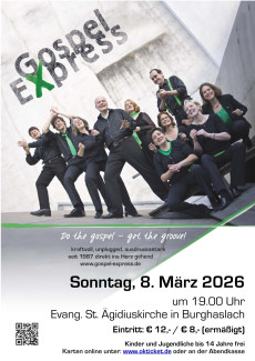 Konzert des "Gospel Express" in Burghaslach