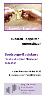 Seelsorge-Basiskurs im Februar und März 2026