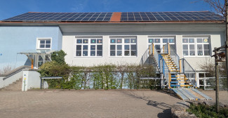 Außenansicht des Kinderhorts zur Sonnenblume in Sugenheim